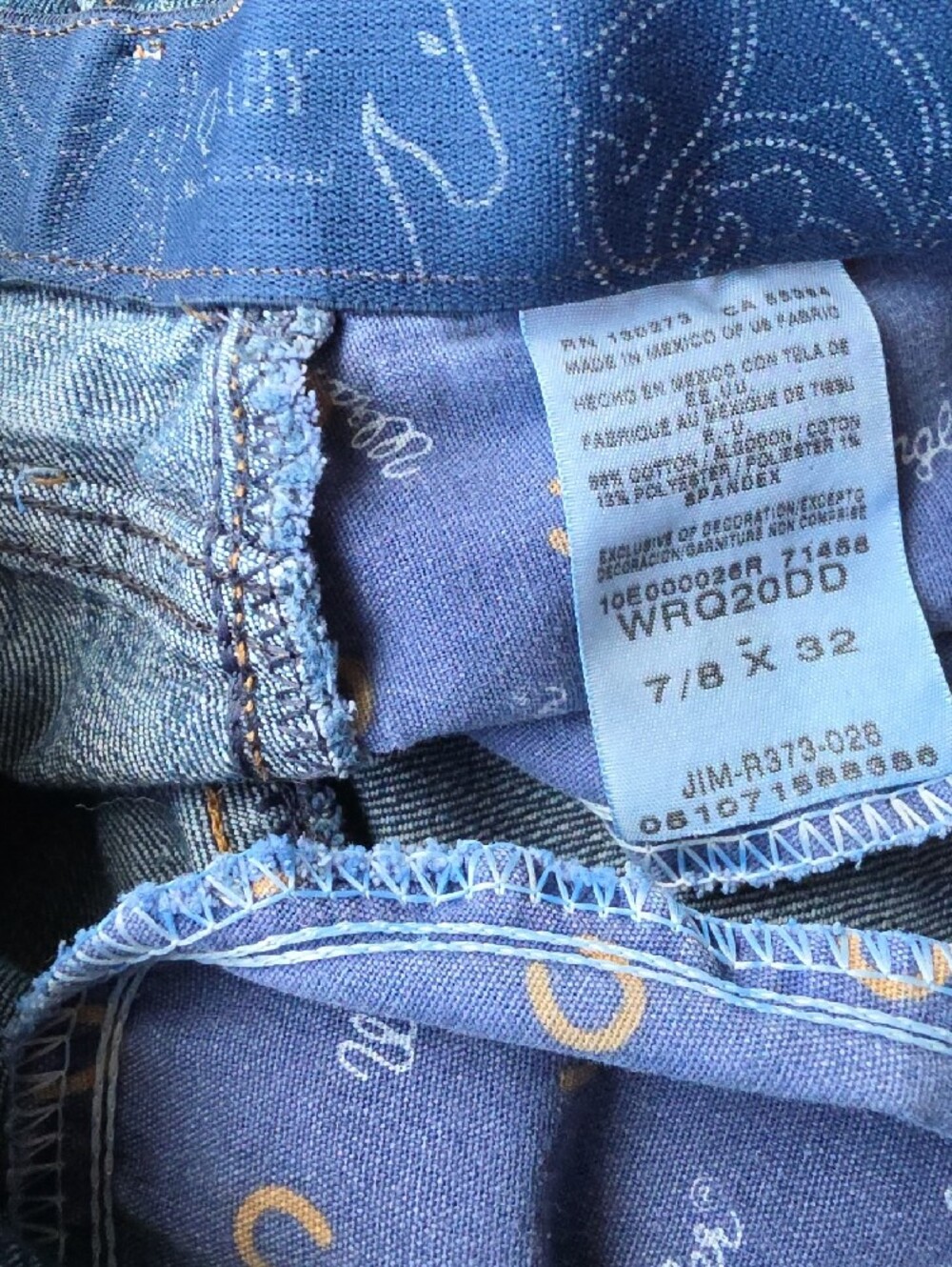 (7/8 X 32)Wrangler Women's Dark Blue Boot-Cut Jeans Western Country Rodeo Q-Baby - Picture 4 of 10